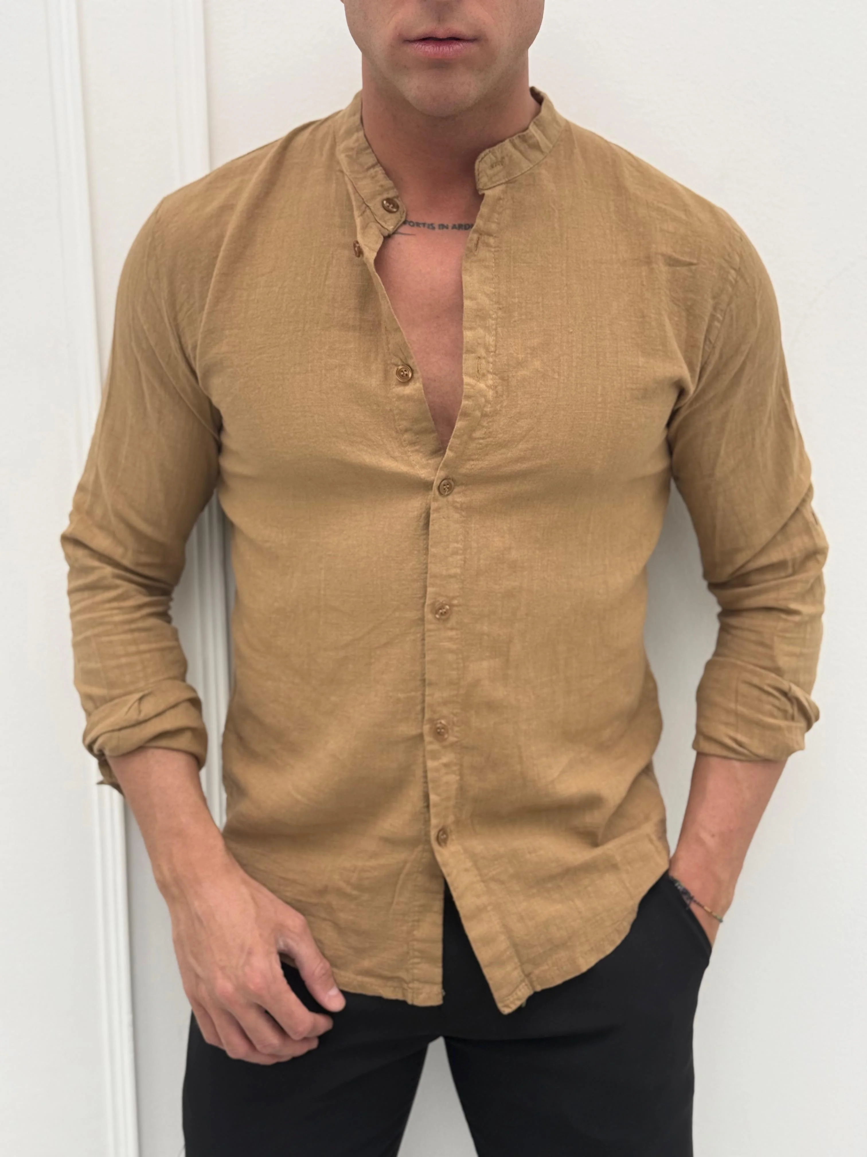 CAMICIA LINO COREANA - Image 12