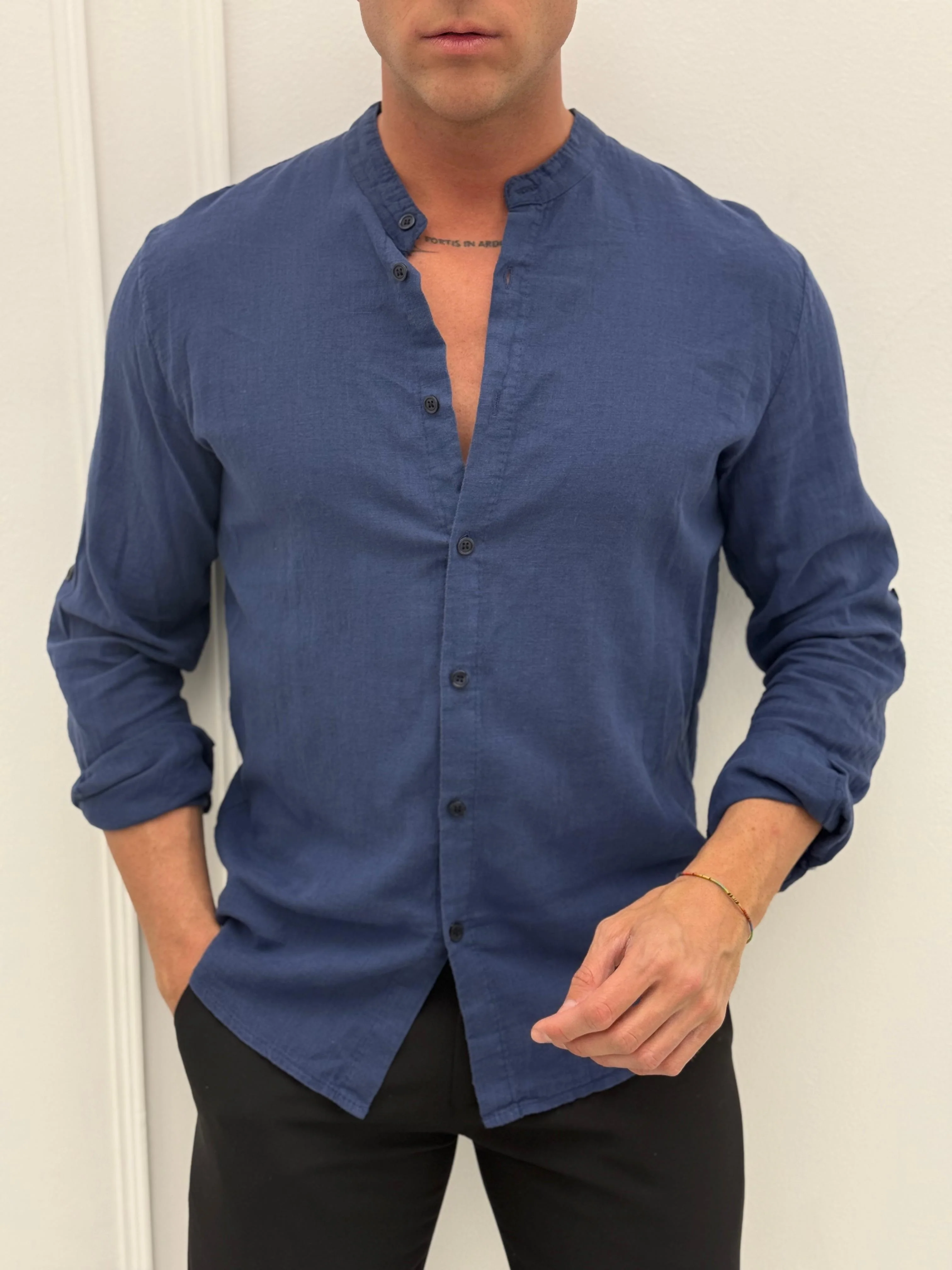 CAMICIA LINO COREANA - Image 15