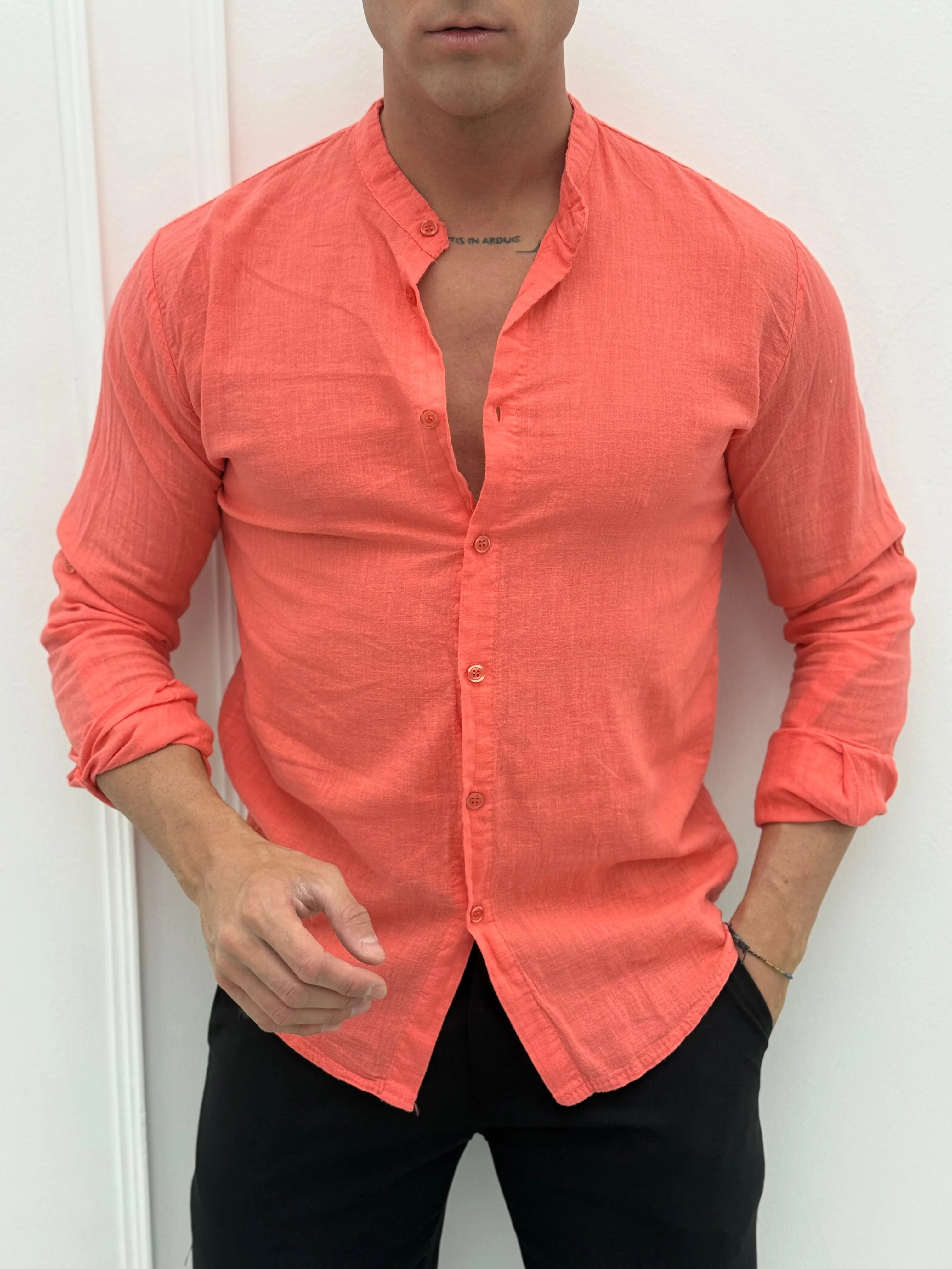 CAMICIA LINO COREANA - Image 17