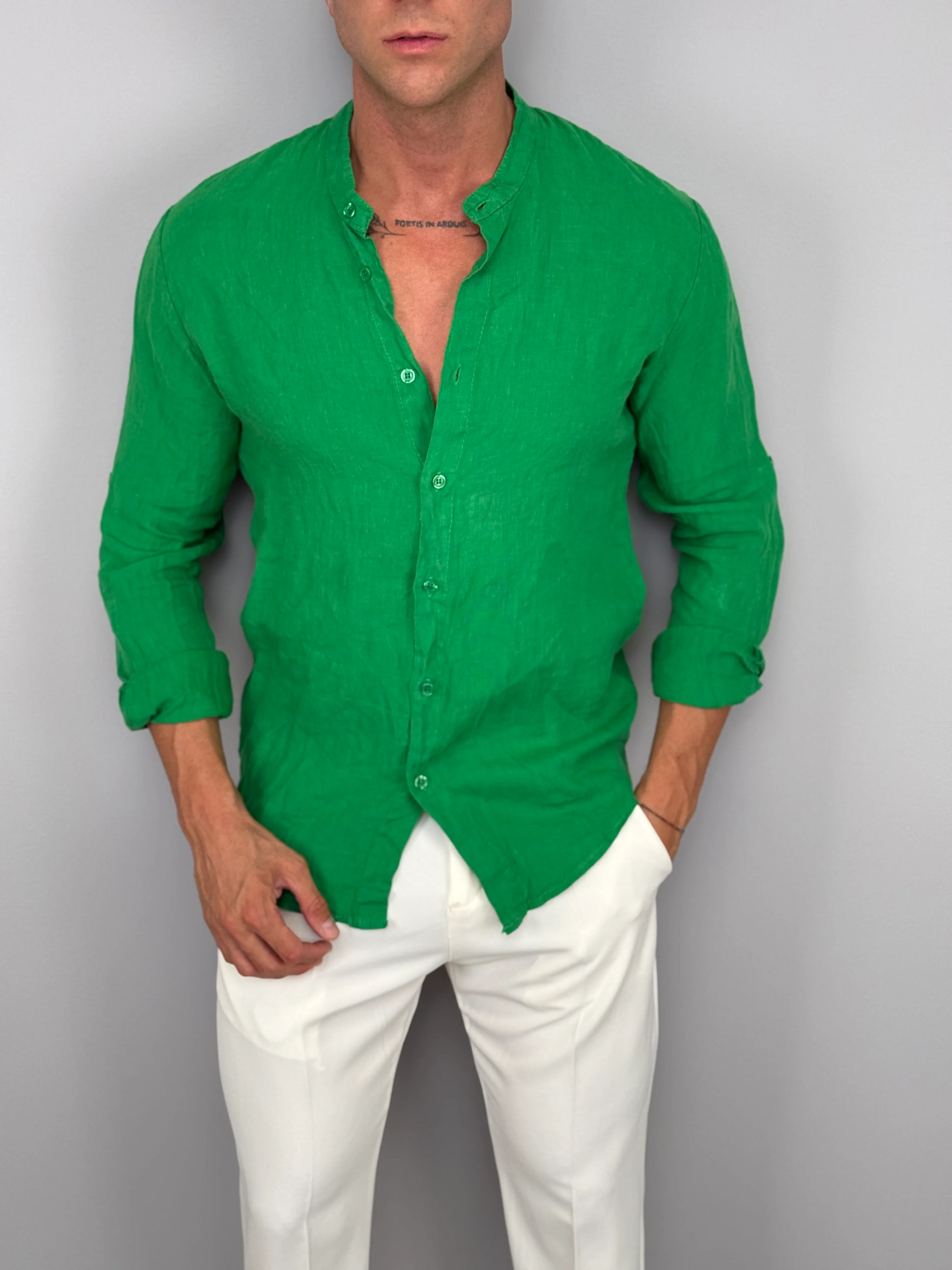 CAMICIA LINO COREANA - Image 25