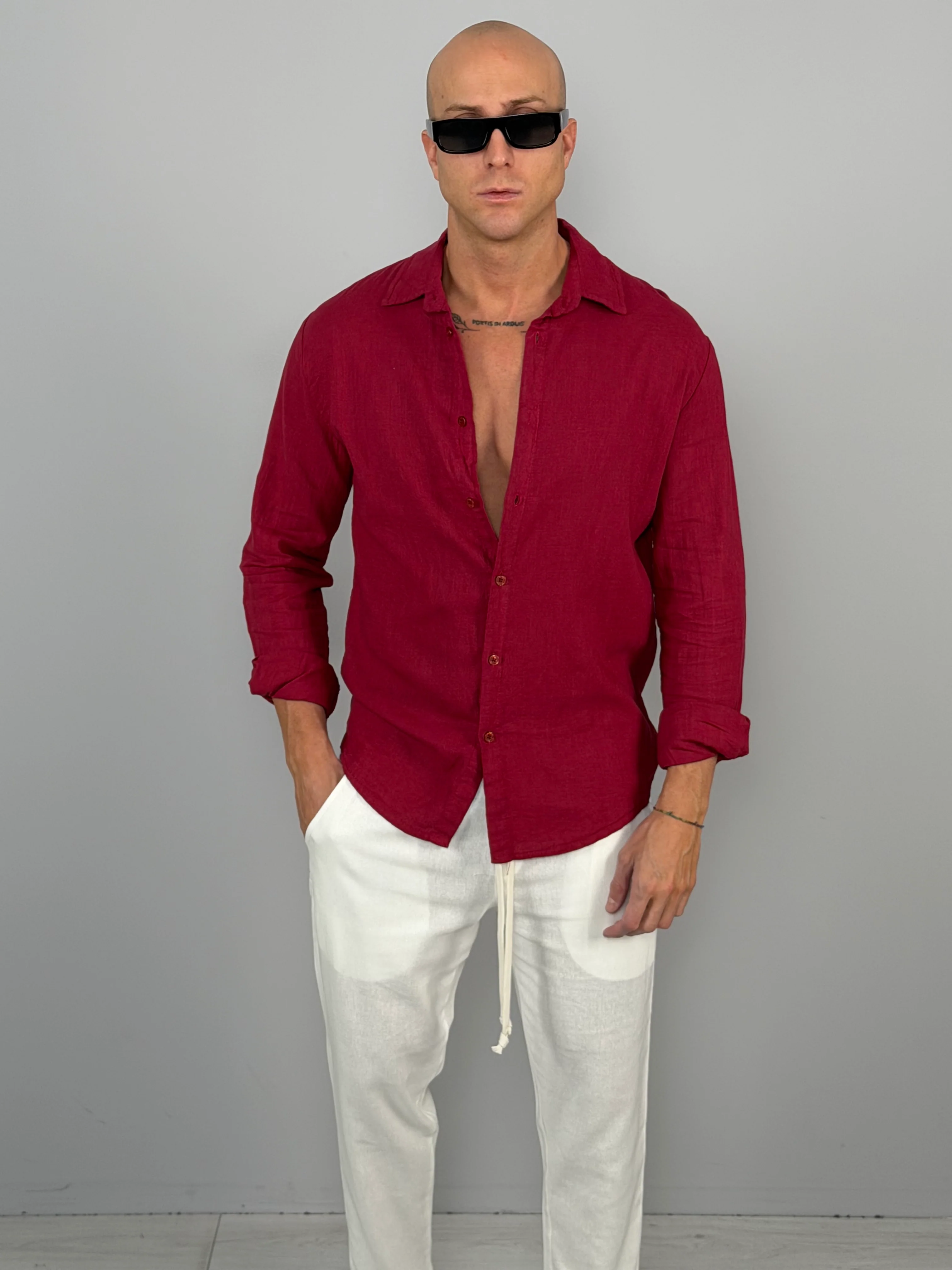 CAMICIA LINO COREANA - Image 27