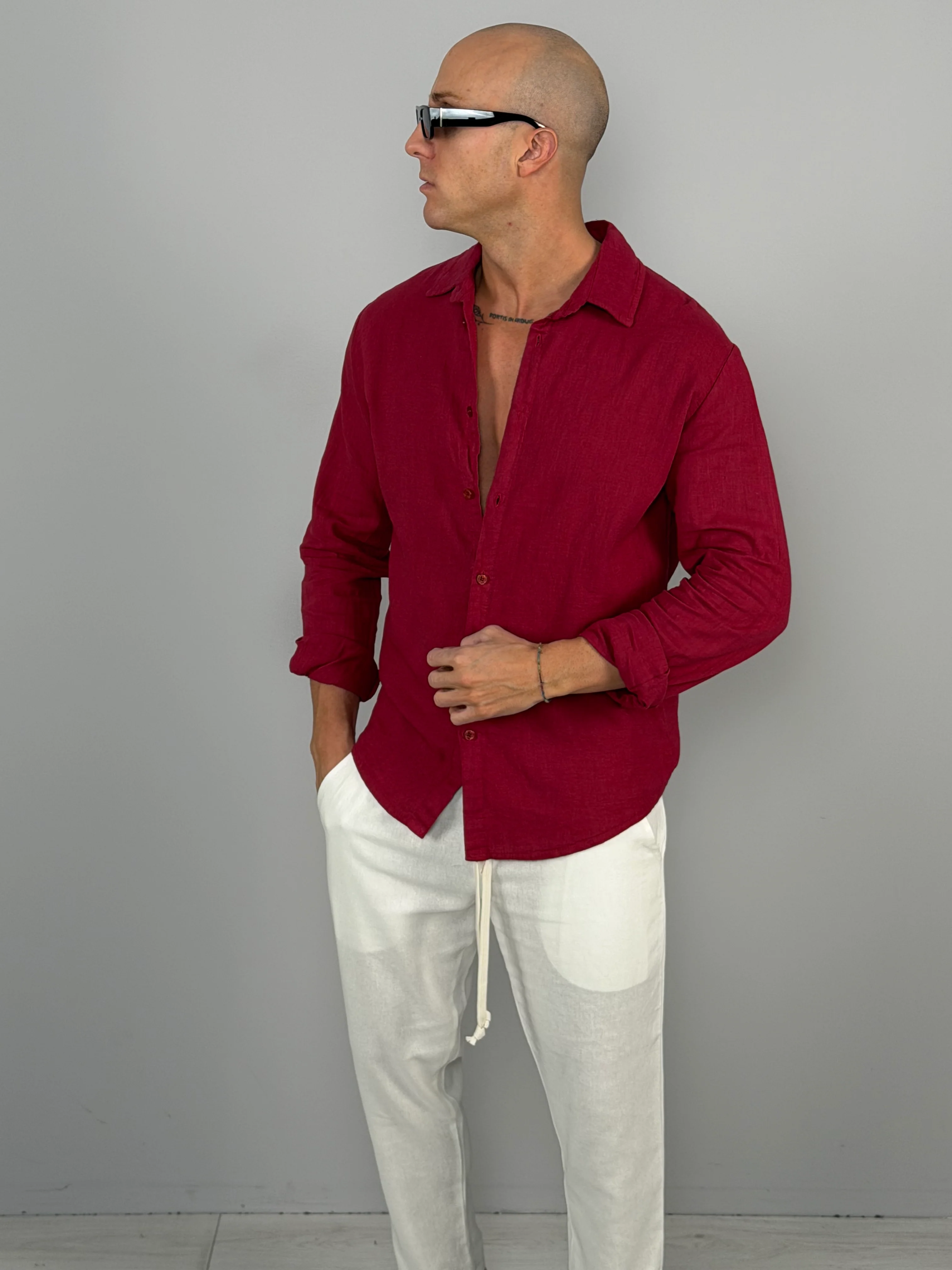 CAMICIA LINO COREANA - Image 28