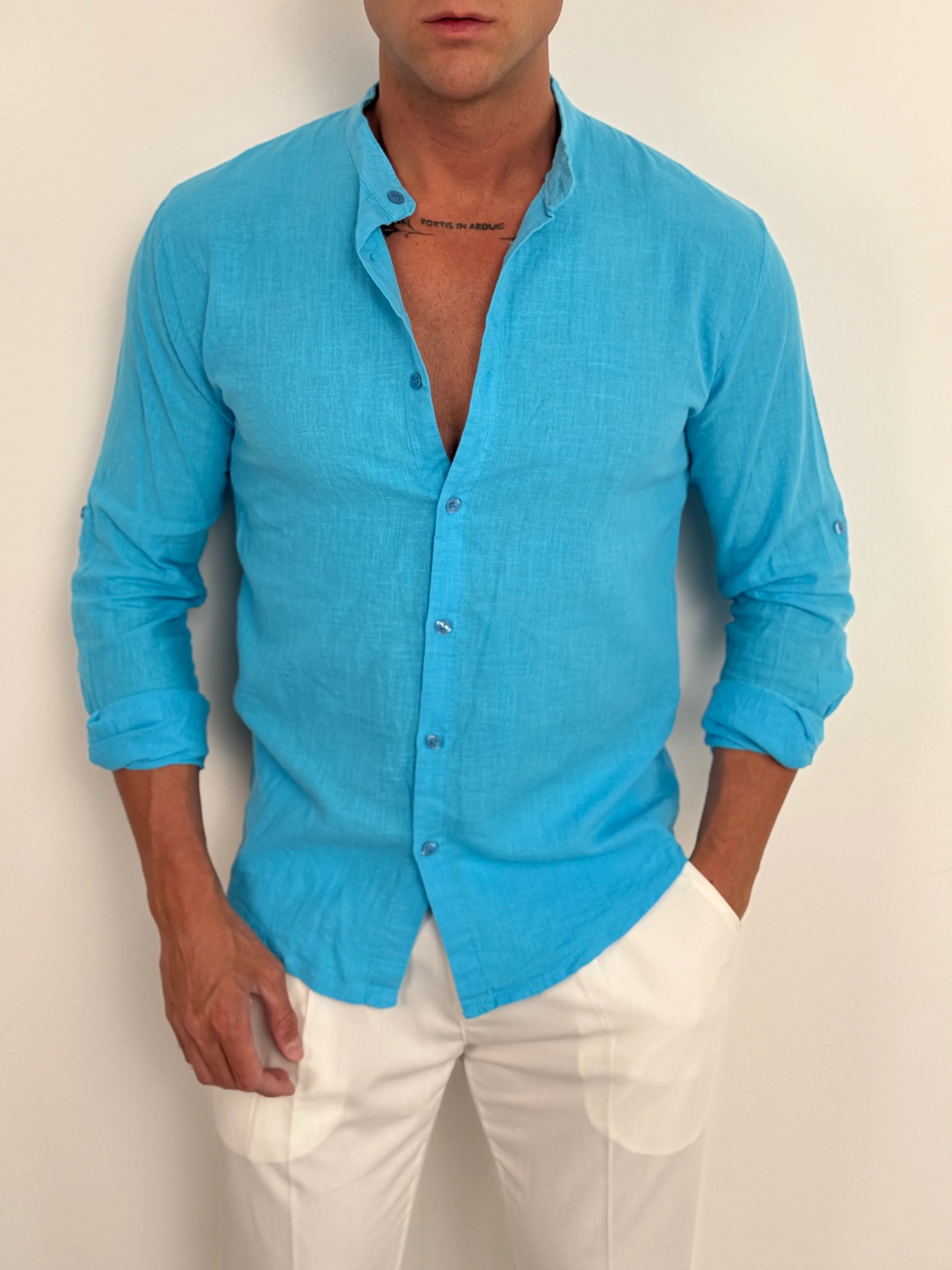 CAMICIA LINO COREANA - Image 29