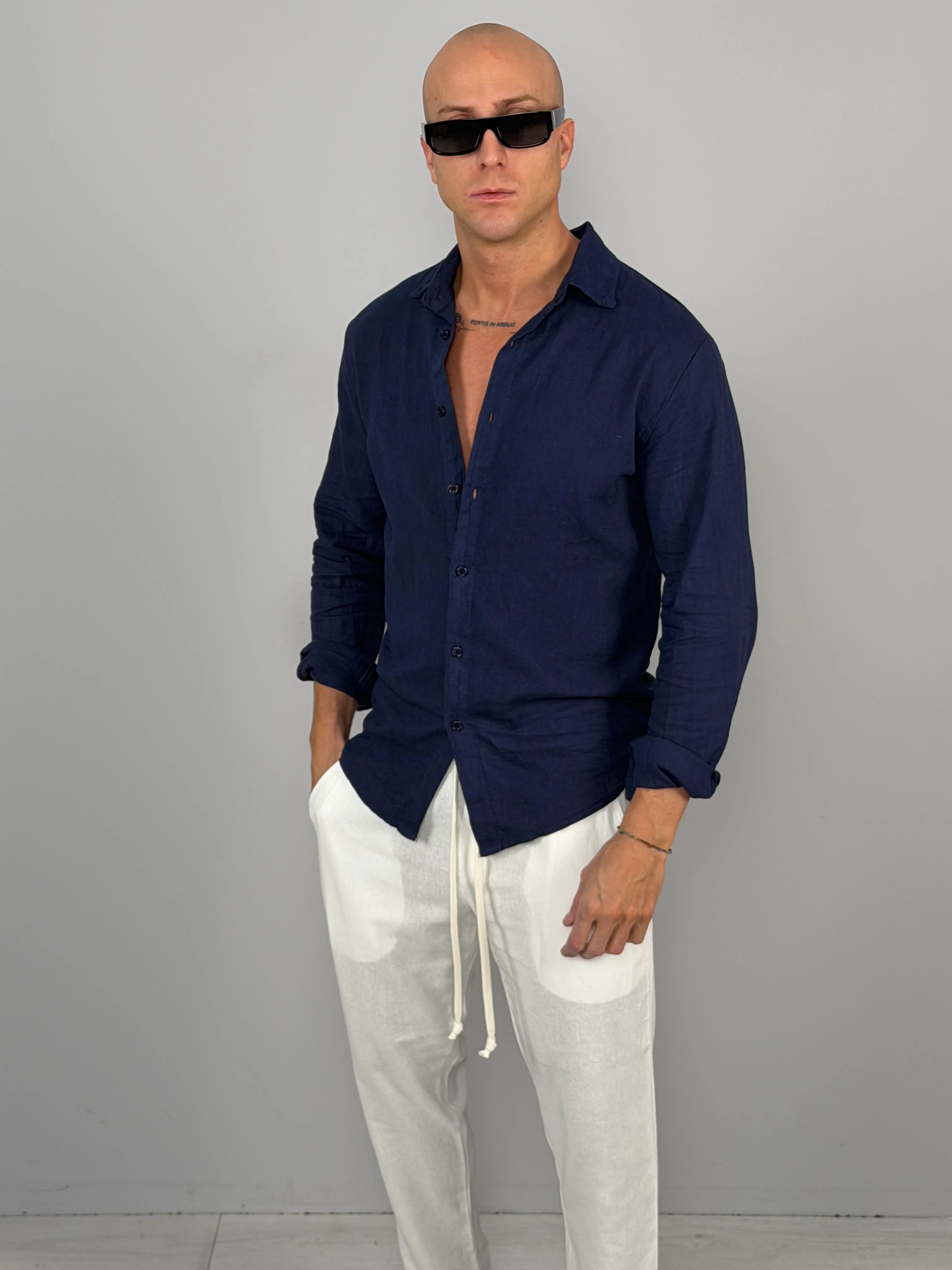 CAMICIA LINO COREANA - Image 30