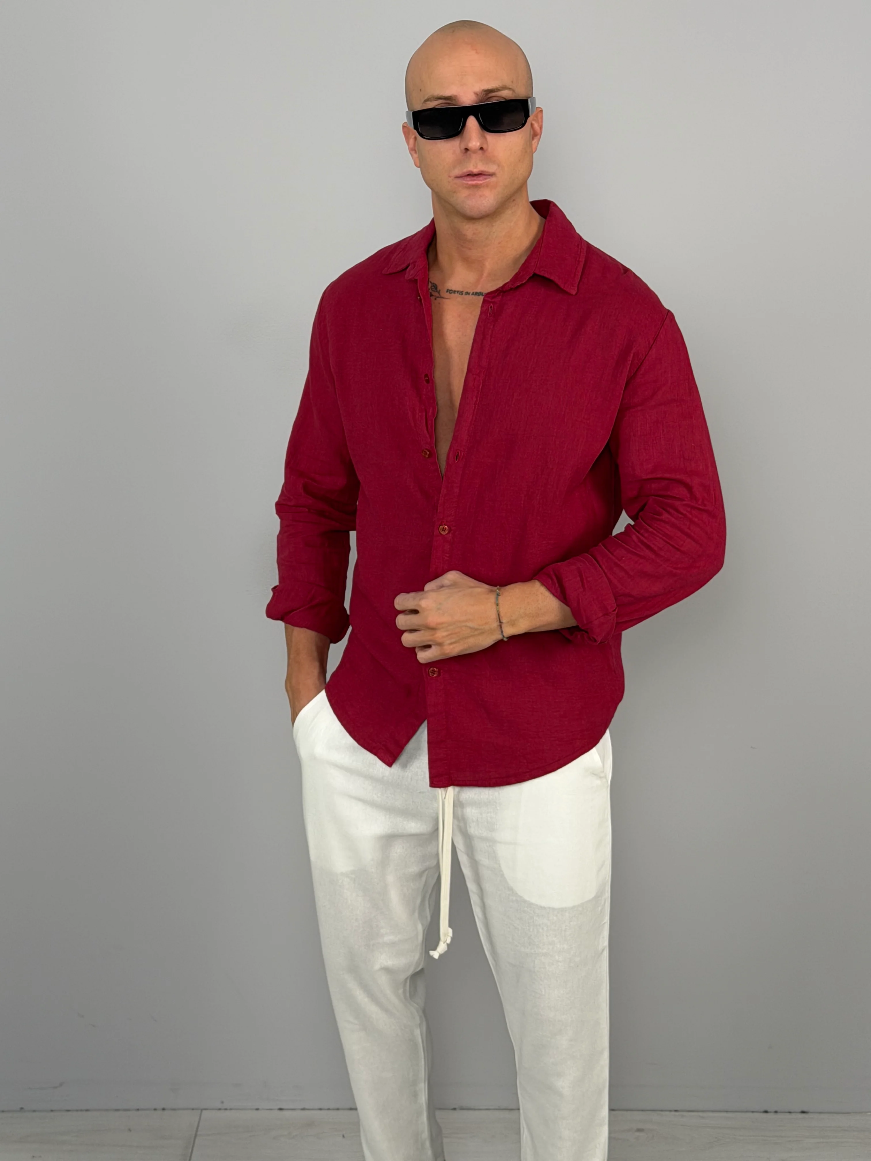 CAMICIA LINO COREANA - Image 32