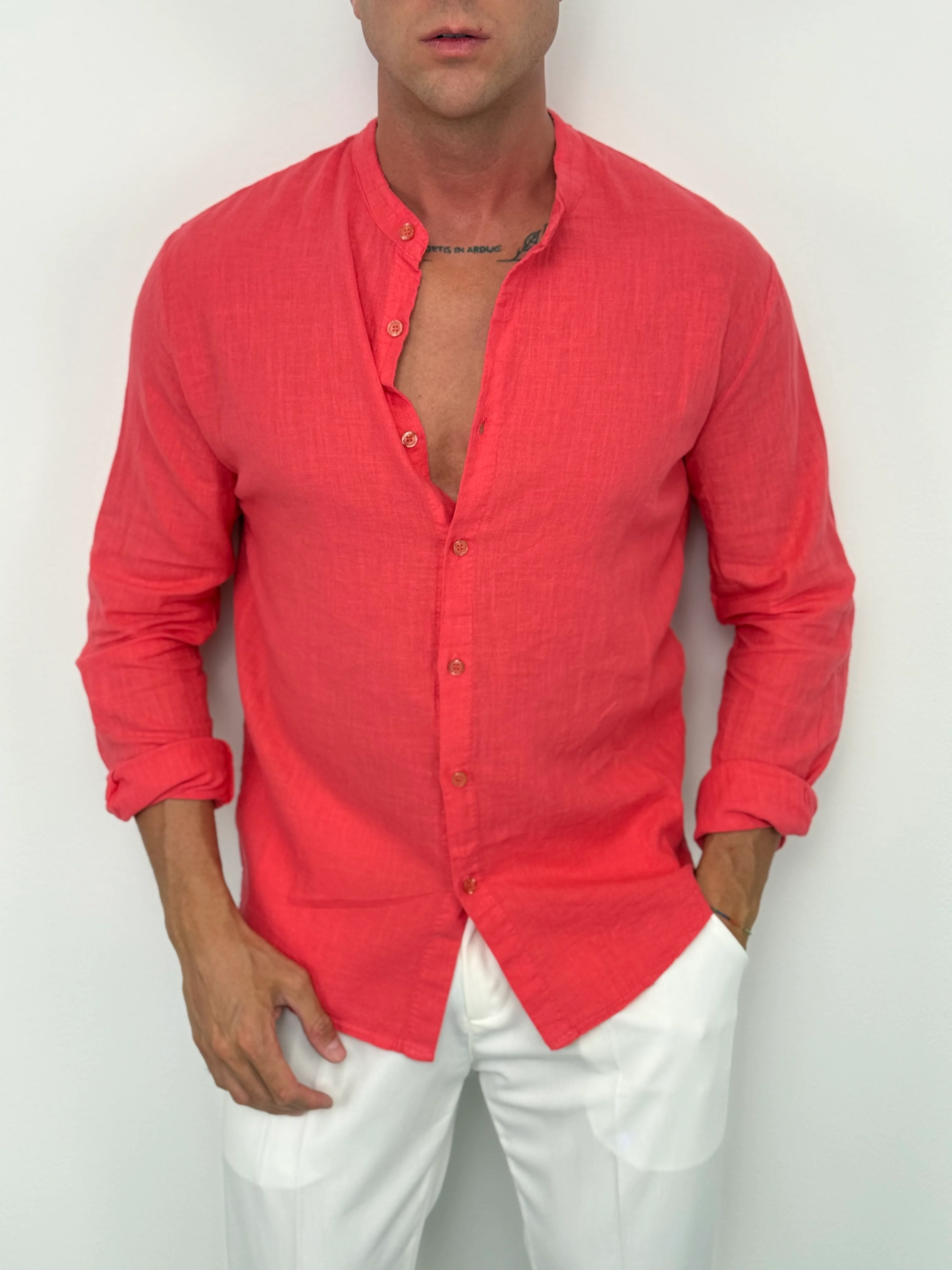 CAMICIA LINO COREANA - Image 8