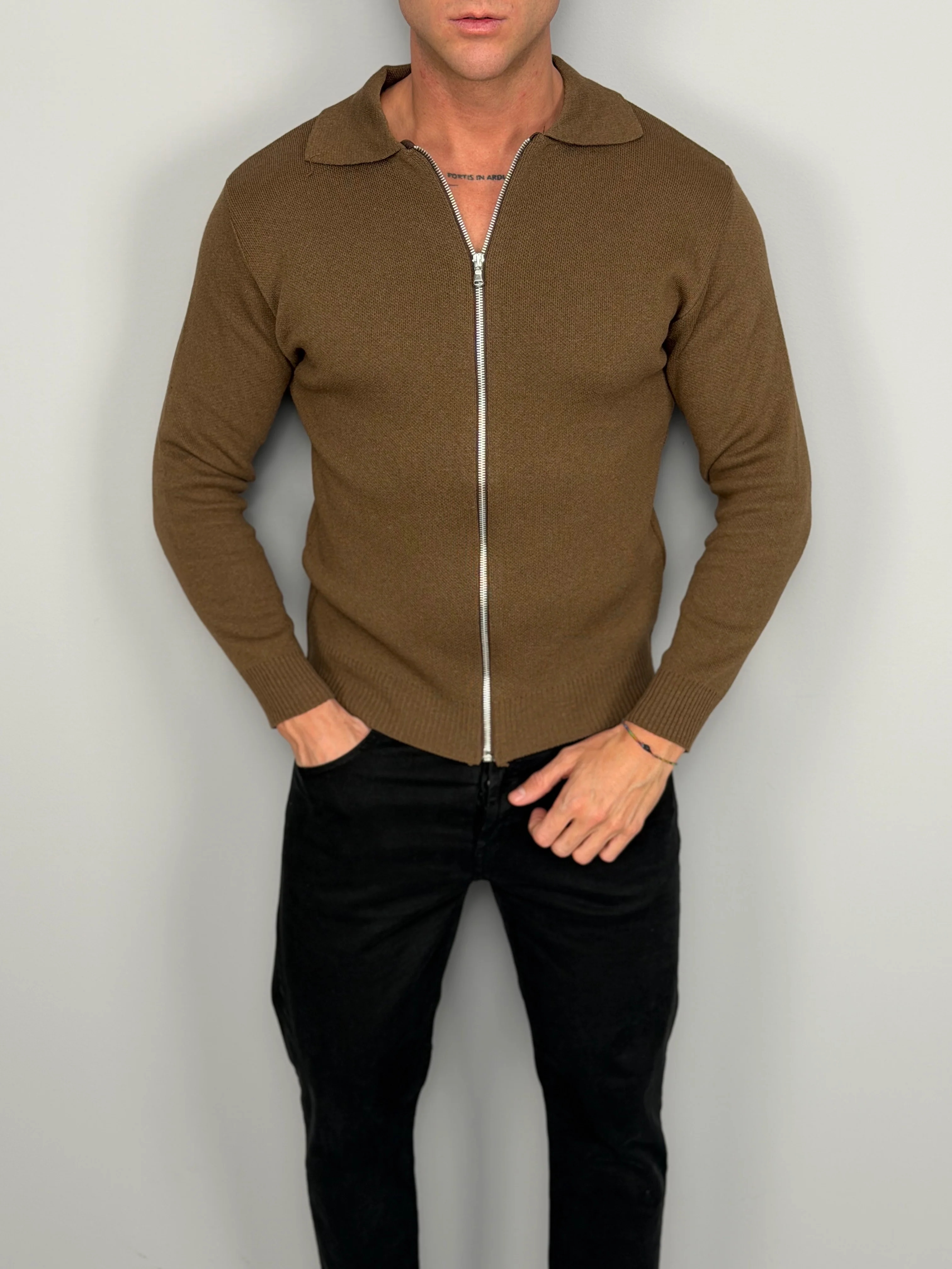 CARDIGAN ZIP COTONE - Image 6