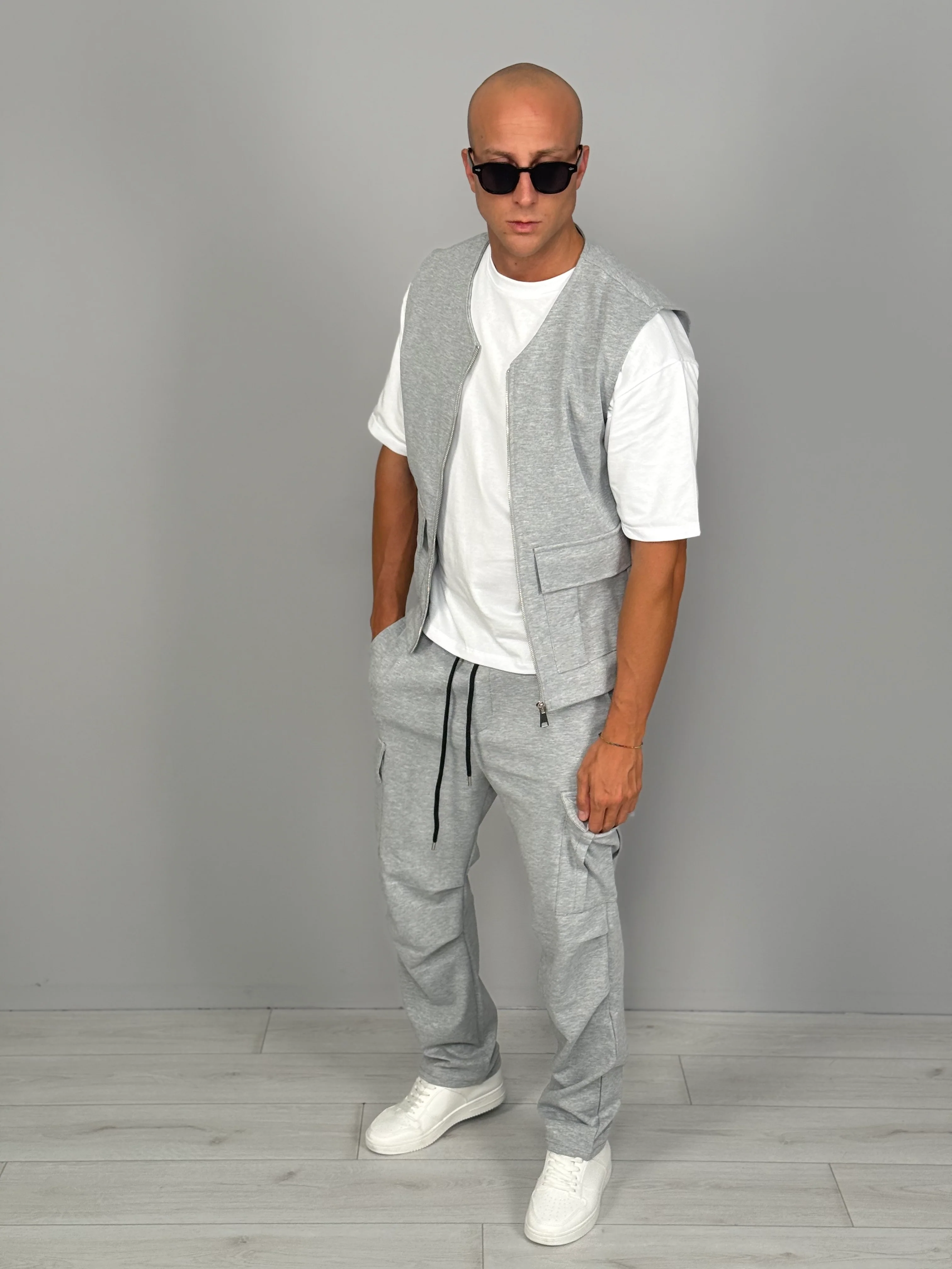 COORDINATO GILET TASCONATO - Image 4