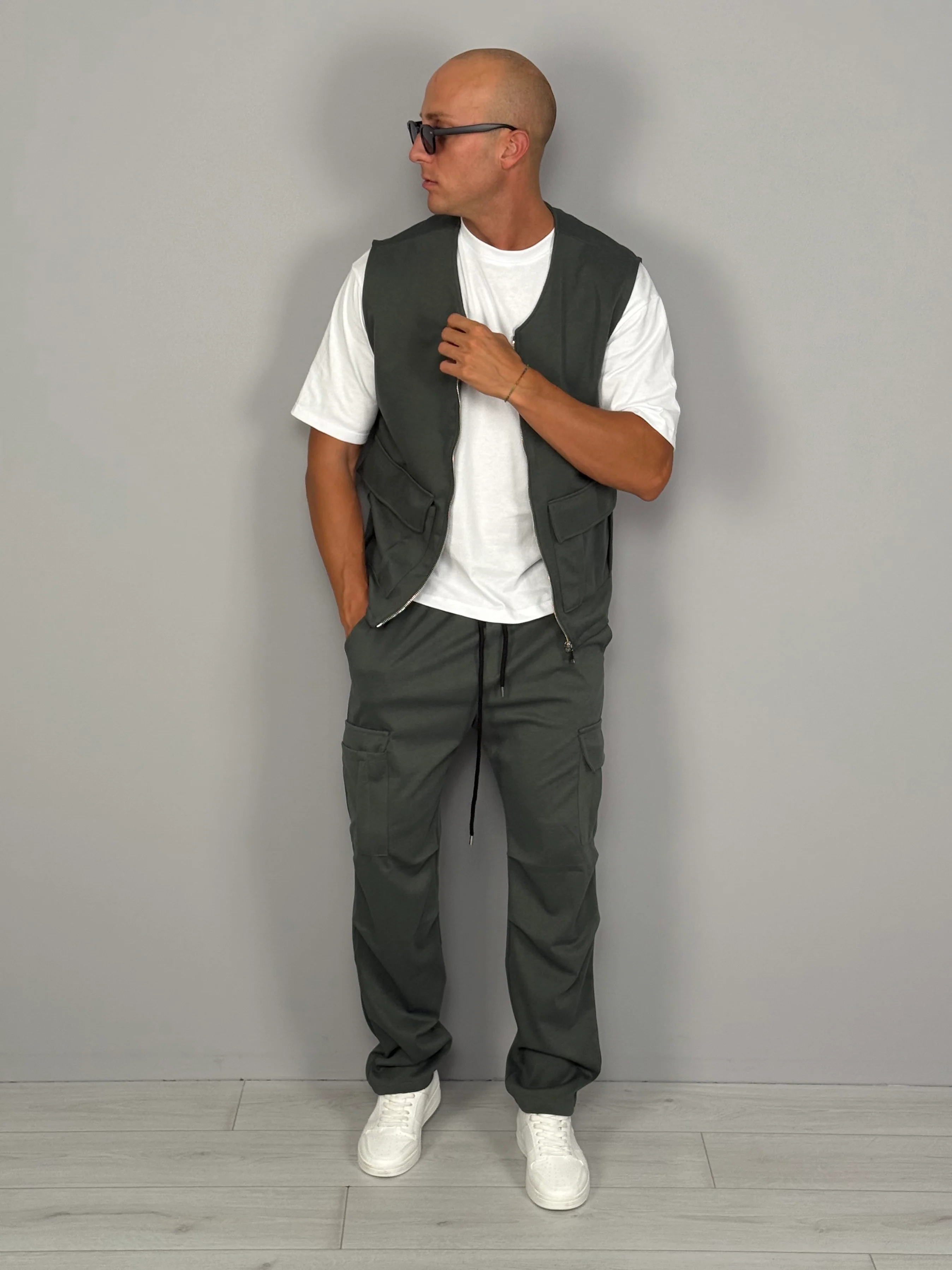 COORDINATO GILET TASCONATO - Image 5