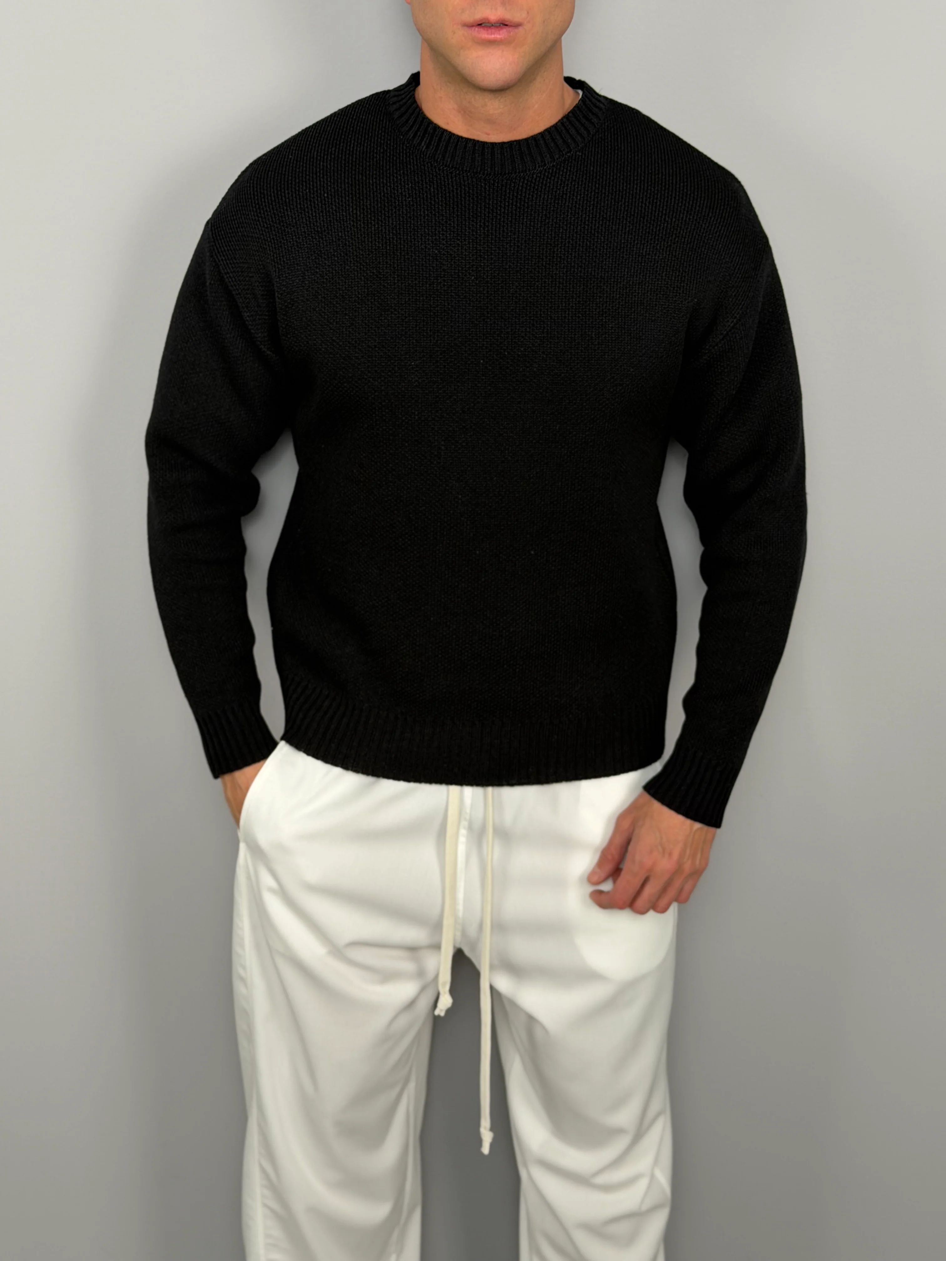 MAGLIONE ORIZZONTE COTONE - Image 3