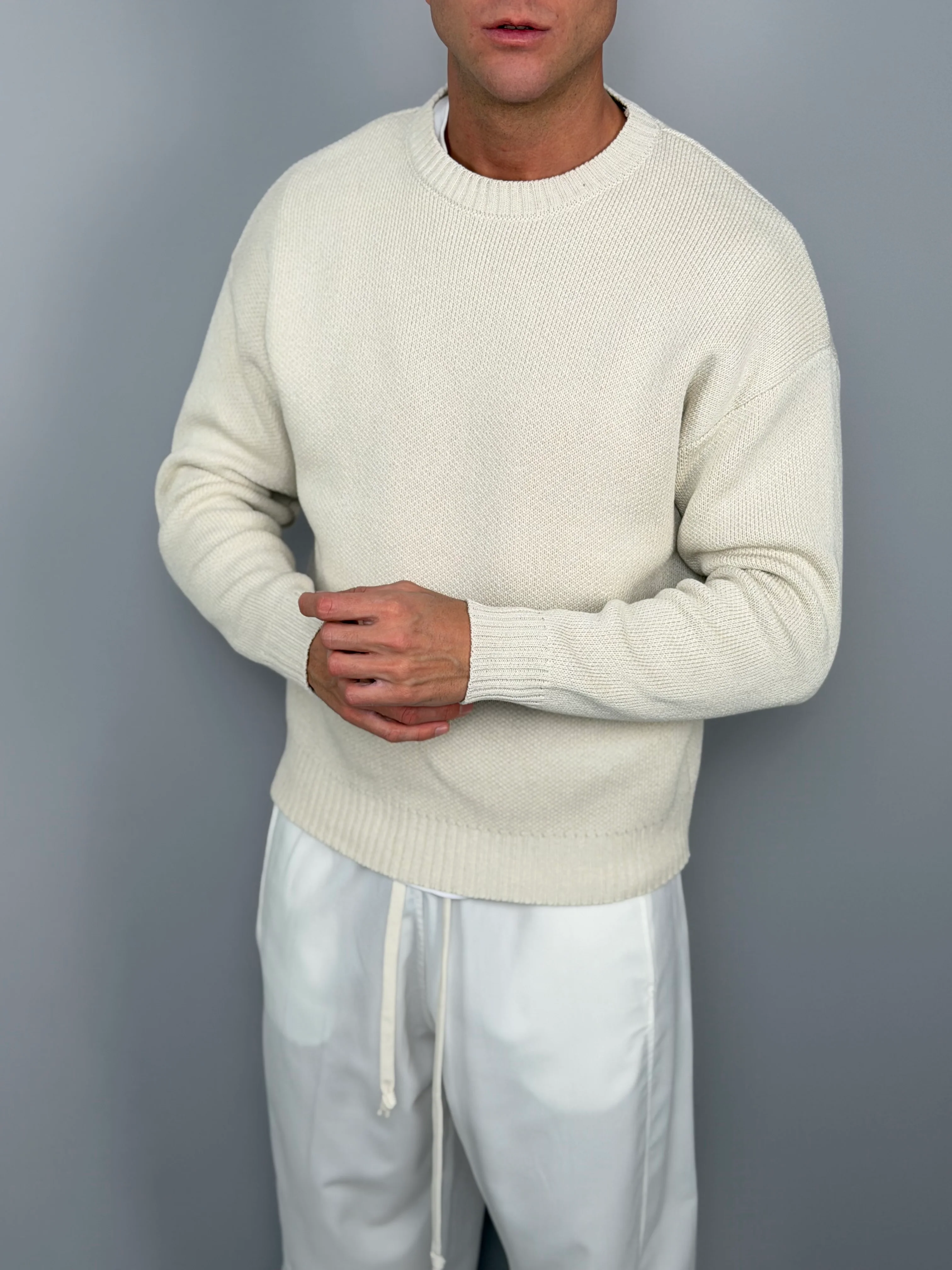 MAGLIONE ORIZZONTE COTONE - Image 5