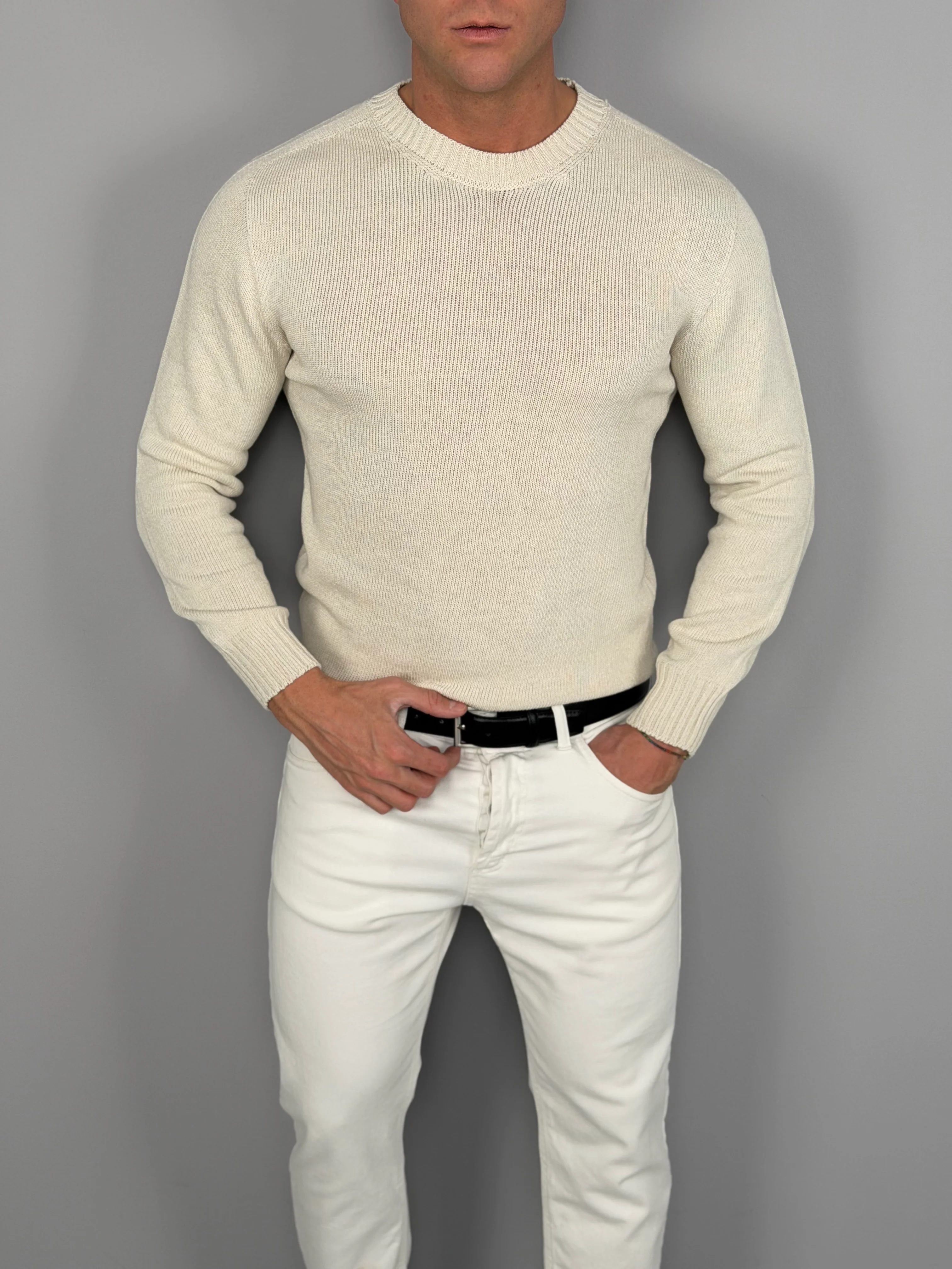 MAGLIONE SIMPLE COTONE - Image 3