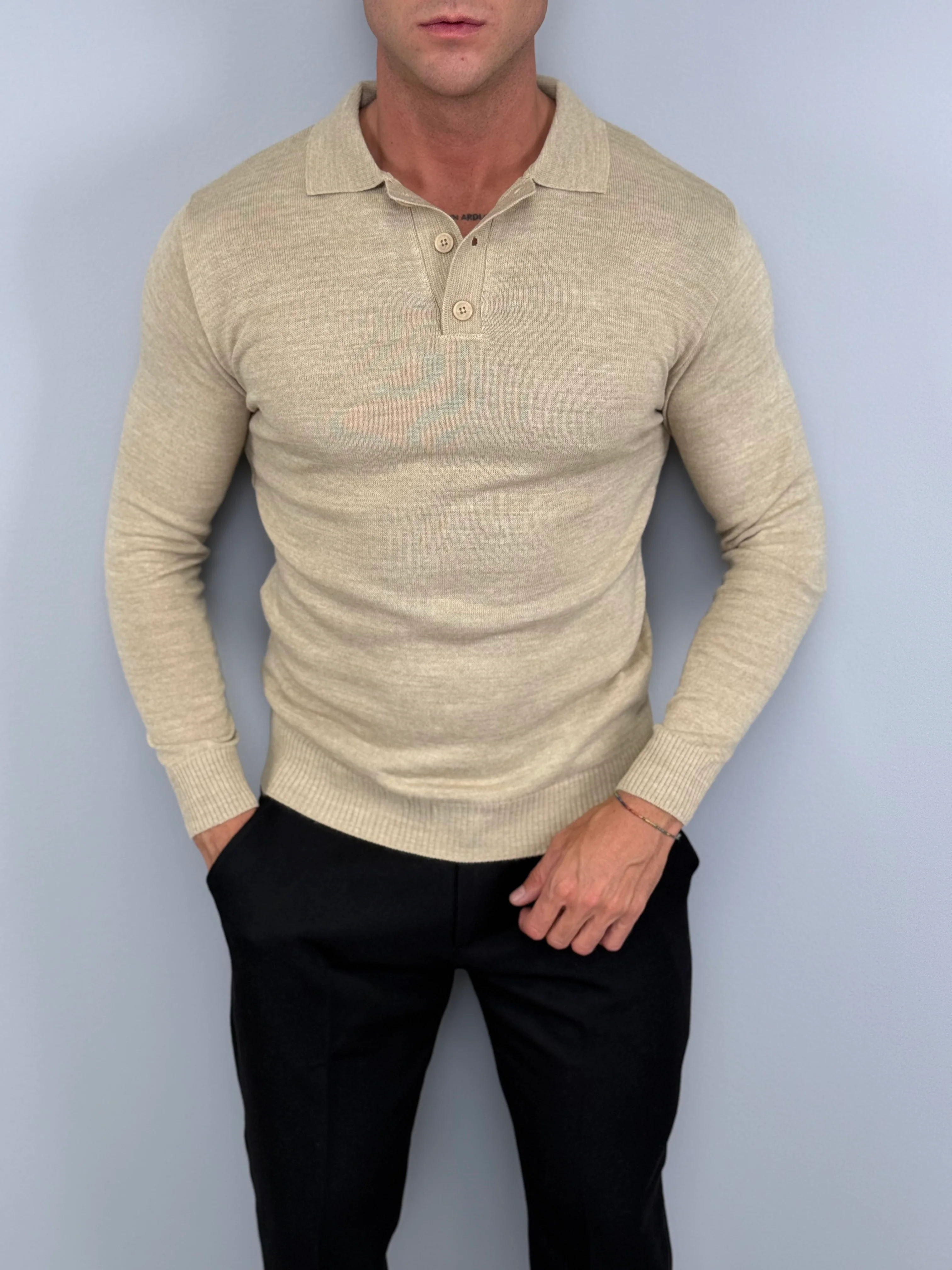 POLO COTONE MANICA LUNGA - Image 3